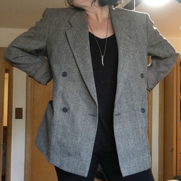 Giorgio Armani Jackets & Blazers - ARMANI Vintage Grey Oversized (Men’s)Blazer SZ: L